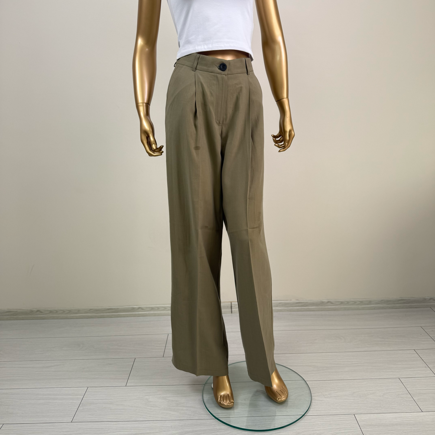 Haki Tencel Pantolon
