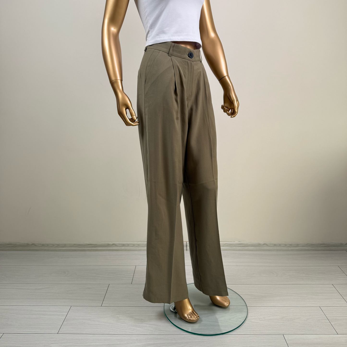 Haki Tencel Pantolon
