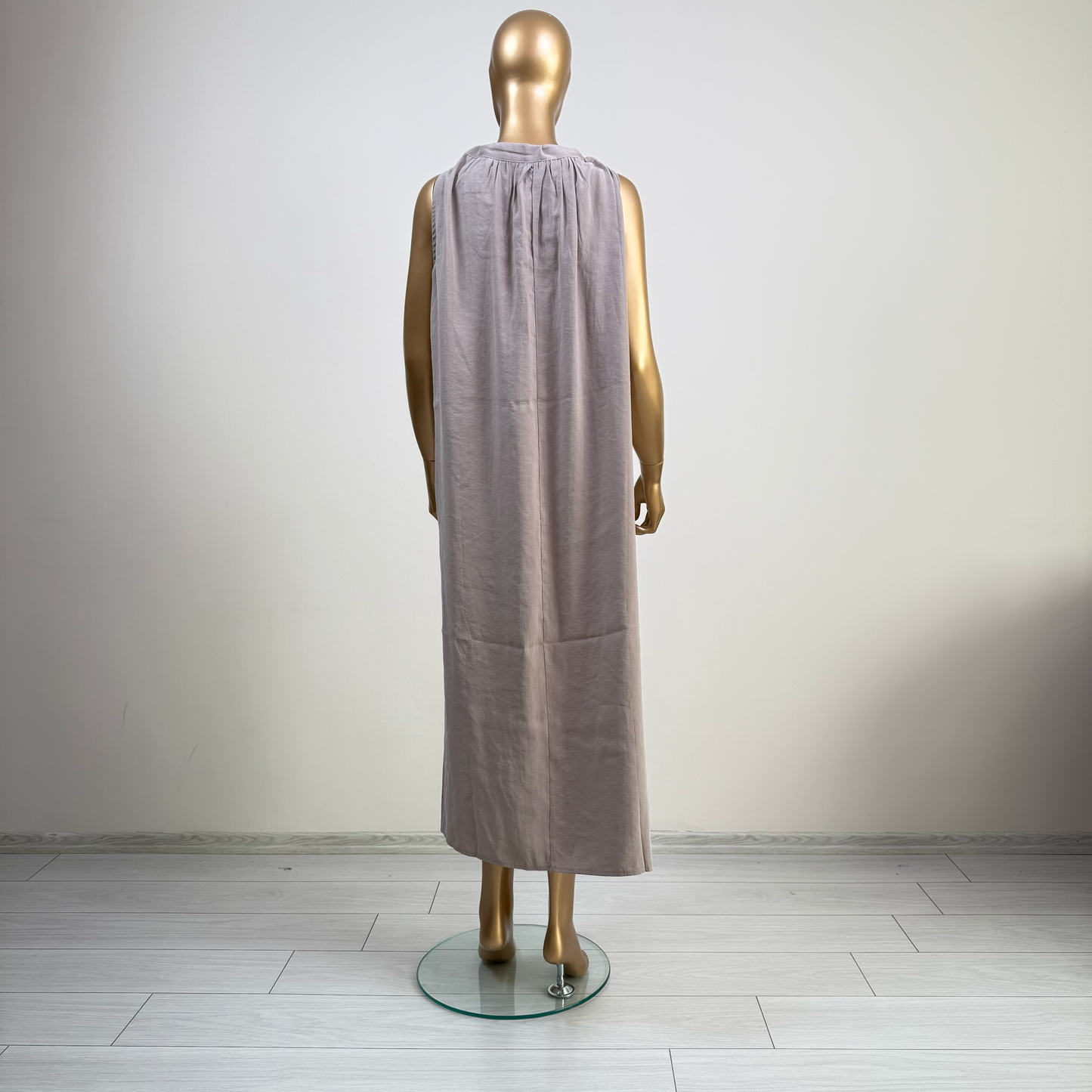 Vizon Omuzdan Bağlamalı Elbise