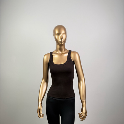 Yeni Kahve Kalın Biyeli Atlet