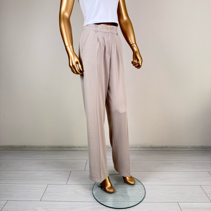 Taş Pileli Palazzo Pantolon