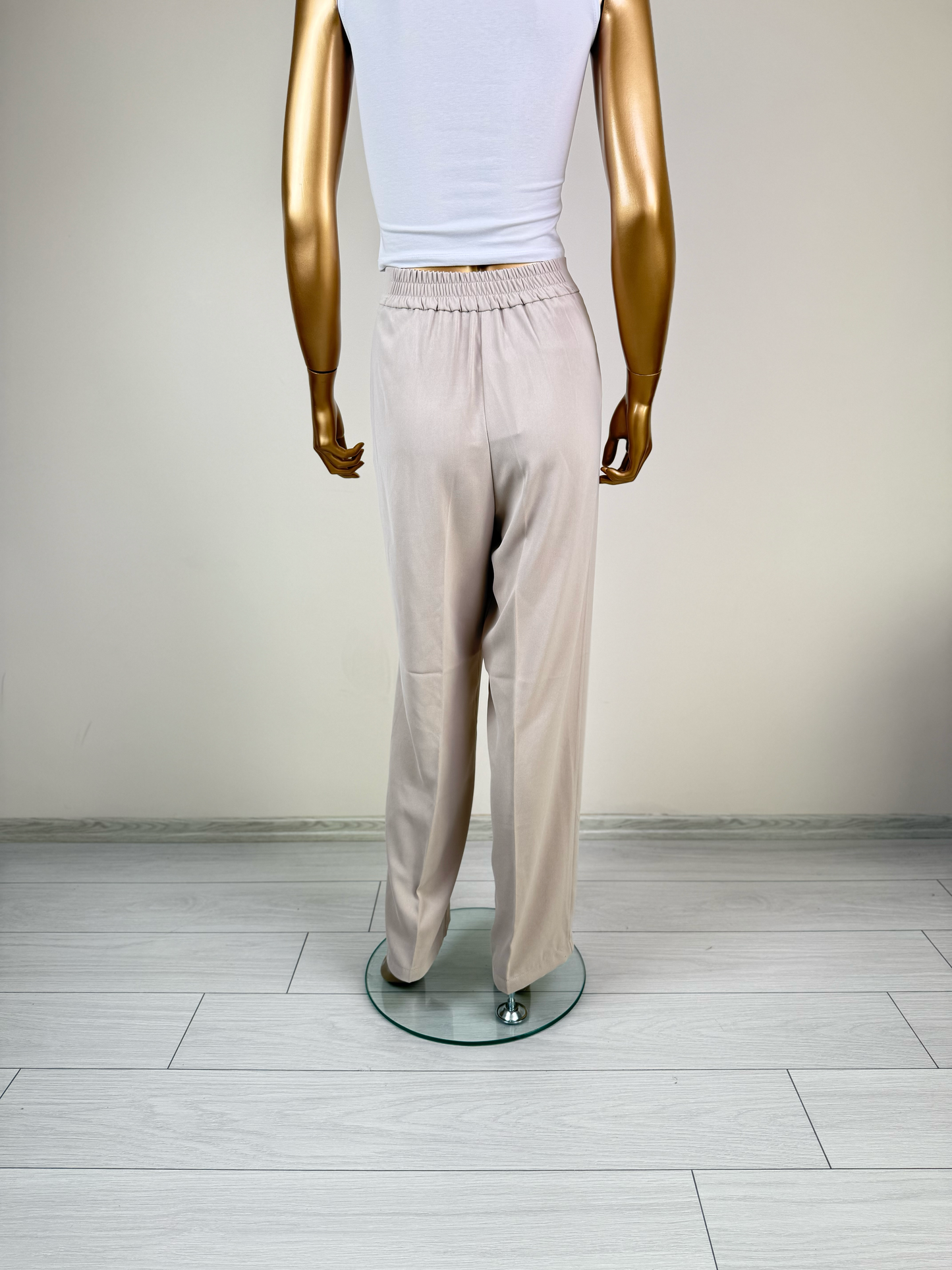 Taş Pileli Palazzo Pantolon